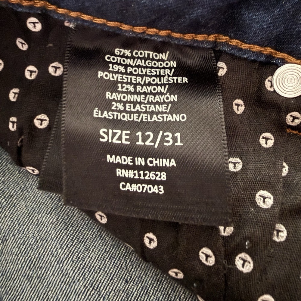 NWT Tahari Jeans Womens Sz 12 GIA Thigh Slimming Ankle Skinny Stretch Denim - Picture 12 of 14